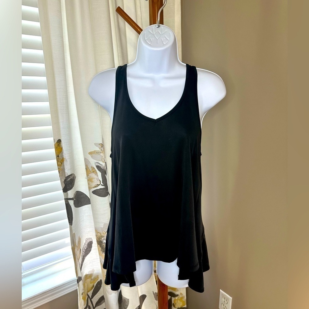 NWOT LTX Sportswear USA Black Tank Top Size M